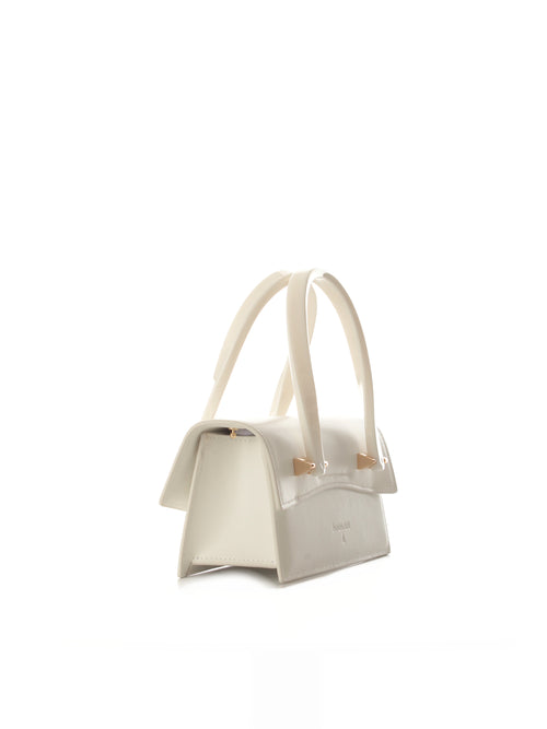 Patrizia Pepe Fly Bamby Bag in pelle da donna bianco