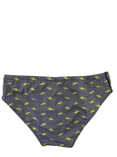 MC2 Saint Barth CAYO slip da mare in lycra da uomo SHARKY STRIPES S 61