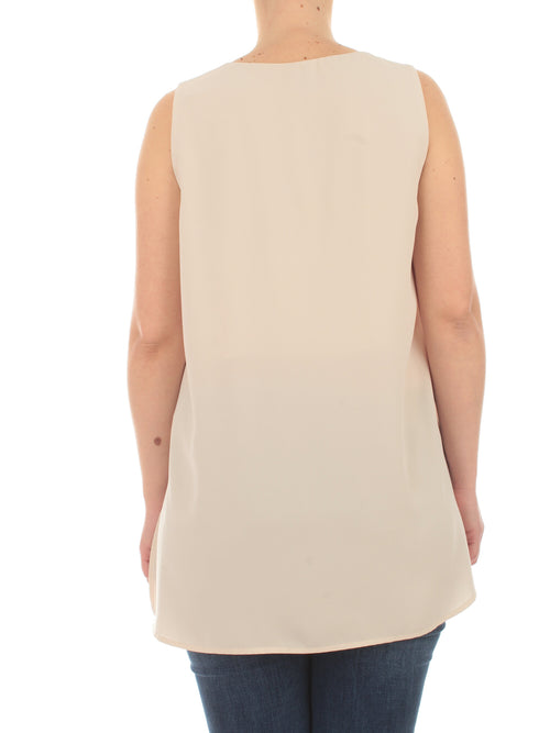 Marina Talia top beige da donna