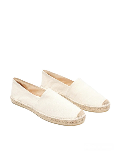 Peninsula espadrillas MARZAMEMI in canvas da uomo bianco