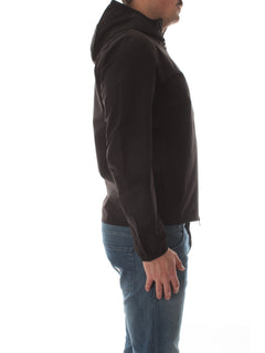 Woolrich giacca Pacific impermeabile con cappuccio da uomo black
