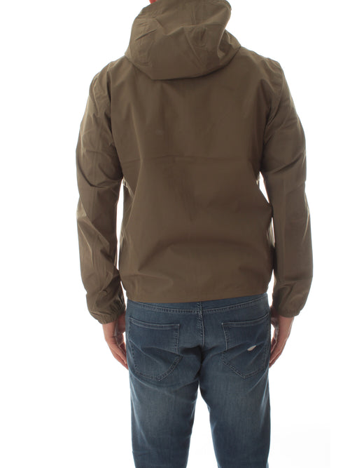 Woolrich giacca Pacific impermeabile con cappuccio da uomo lake olive