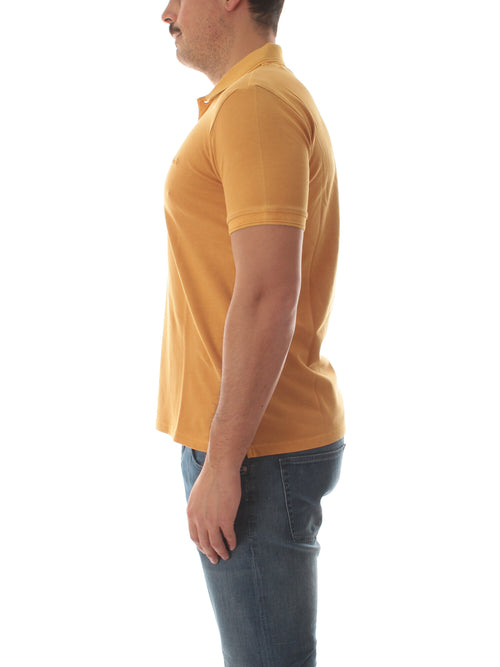 Woolrich MACKINACK polo tinta in capo da uomo golden glow
