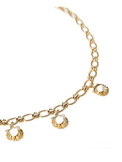 Twinset cintura gioiello con charms da donna new gold