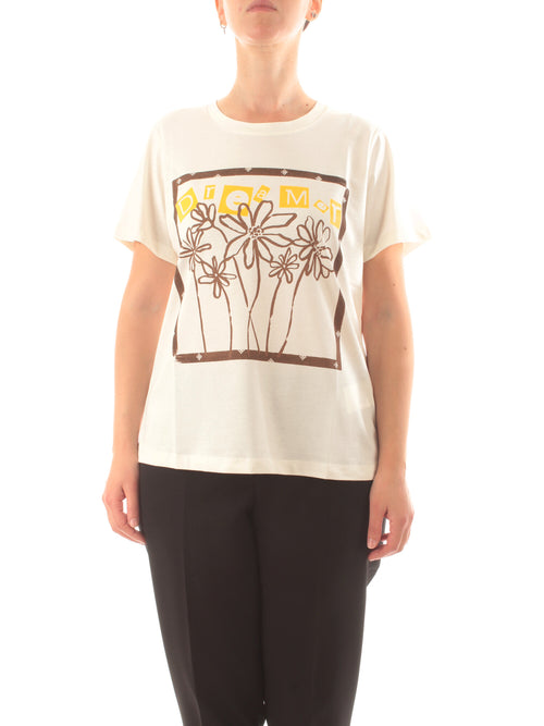 Marina Rinaldi Sport SAVANA T-shirt con stampa da donna off white