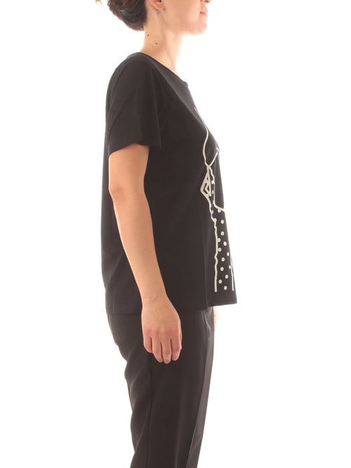 Marina Rinaldi Sport SAVANA T-shirt con stampa da donna nero