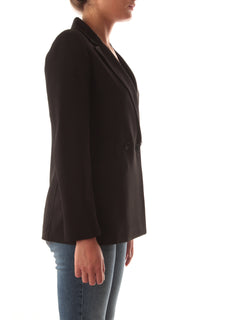 Emme Marella ZEBIO blazer doppiopetto da donna nero