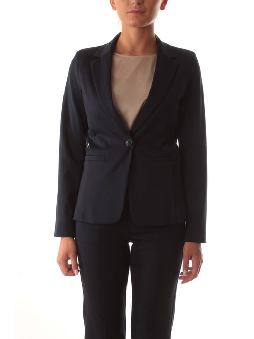 Emme Marella ROTA blazer monopetto da donna blu