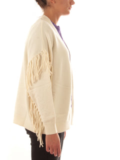 Emme Marella REUMA cardigan con frange da donna silk