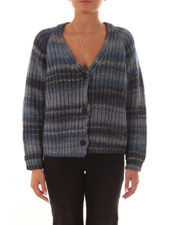 Emme Marella DESY cardigan in lurex da donna niagara