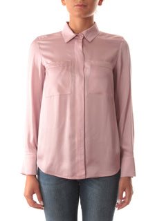 Iblues RESTO camicia in raso da donna rosa