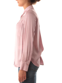 Iblues RESTO camicia in raso da donna rosa