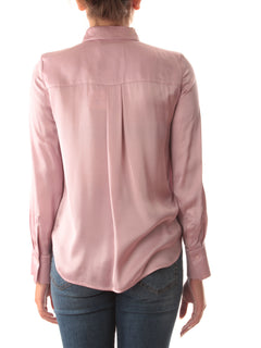 Iblues RESTO camicia in raso da donna rosa