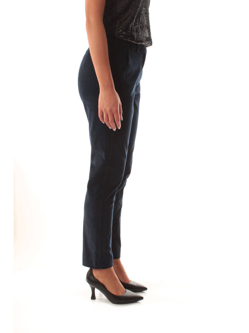 Iblues PONZA1 pantalone in velluto da donna blu