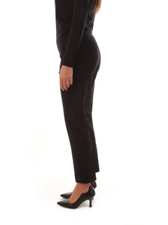 Iblues TORQUAY pantaloni a sigaretta da donna nero