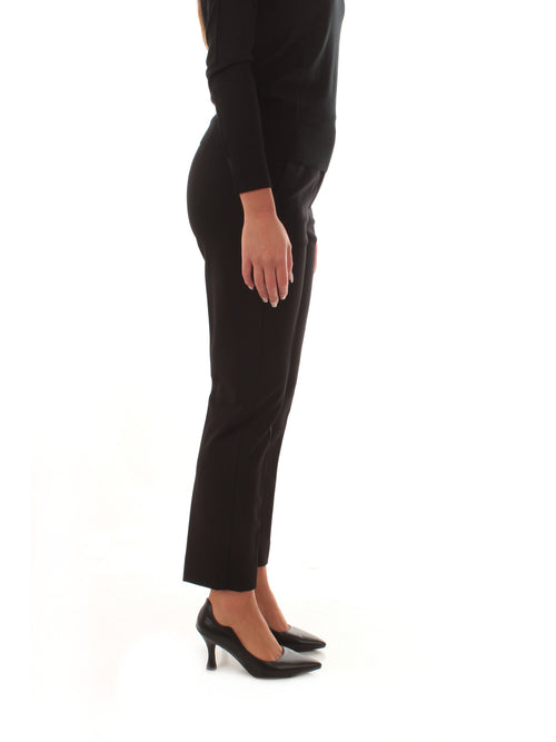 Iblues TORQUAY pantaloni a sigaretta da donna nero