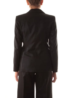 Iblues SGOMBRO blazer sfiancato da donna nero/nero