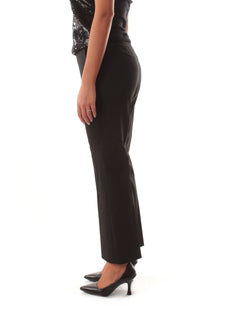 Iblues BALLATA pantalone flare da donna nero