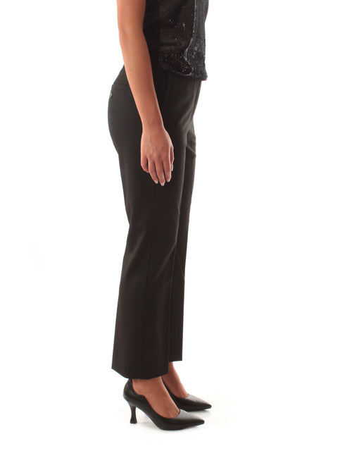 Iblues BALLATA pantalone flare da donna nero