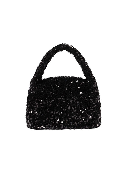 Iblues LIPARI borsa in paillettes da donna nero