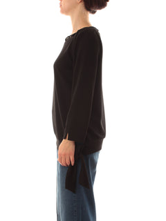 Gaia life blusa da donna nero