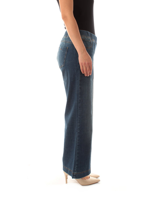 Elena Mirò jeans pull on da donna blu