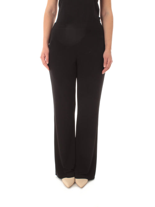 Gigliorosso pantalone flare da donna nero