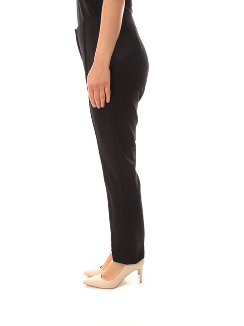 Elena Mirò pantalone slim fit da donna nero