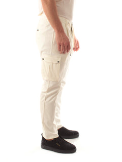 HERNO PANTALONE CARGO DA UOMO NATURALE