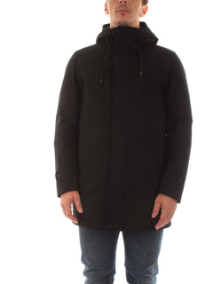 Herno parka da uomo nero