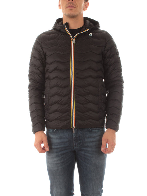 K-Way JACK QUILTED WARM giacca da uomo black pure