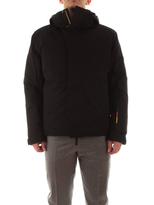 K-Way MALAMOT MICRO TWILL 2 LAYERS giacca da uomo black pure