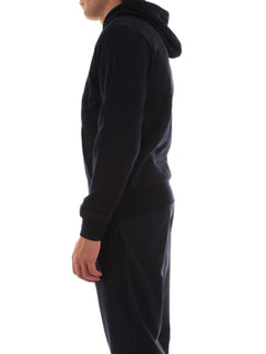 Lacoste felpa con cappuccio jogger da uomo blu navy