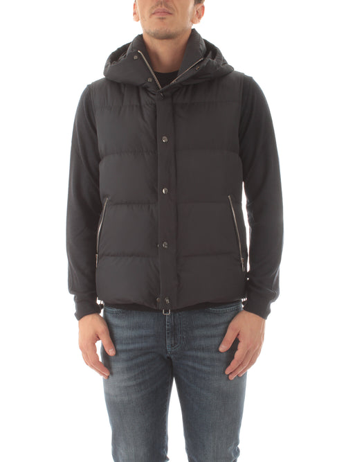 Montecore gilet imbottito da uomo dark blue