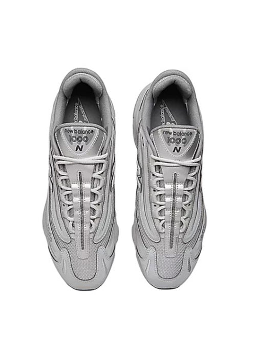 New balance sneaker 1000 da uomo silver metallic