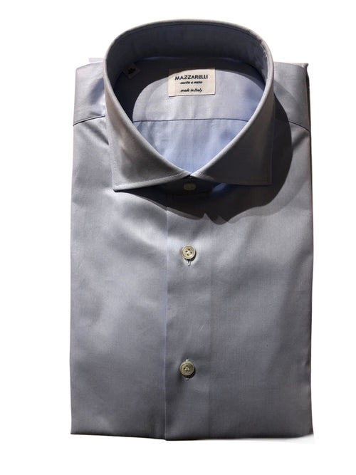 Mazzarelli camicia da uomo azzurro