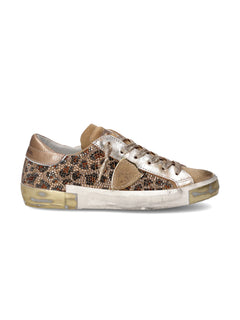 Philippe Model PARIS LOW sneakers con da donna diamant leo