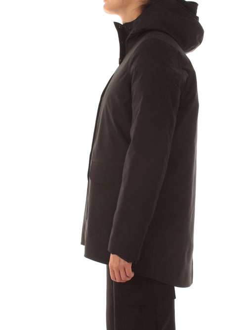 RRD-ROBERTO RICCI DESIGNS COLOR DETACHABLE PARKA DA DONNA NERO