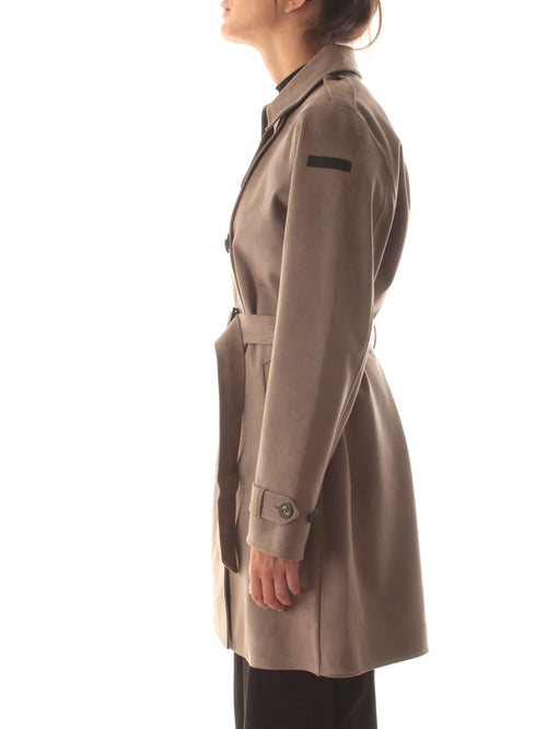 RRD-ROBERTO RICCI DESIGNS NABUCCO TRENCH COAT DA DONNA TORTORA