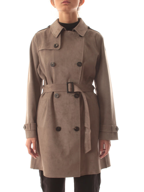 RRD-ROBERTO RICCI DESIGNS NABUCCO TRENCH COAT DA DONNA TORTORA