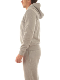 Sun 68 HOOD ZIP felpa da uomo grigio