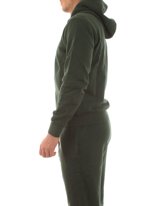 Sun 68 HOOD ZIP felpa da uomo verde