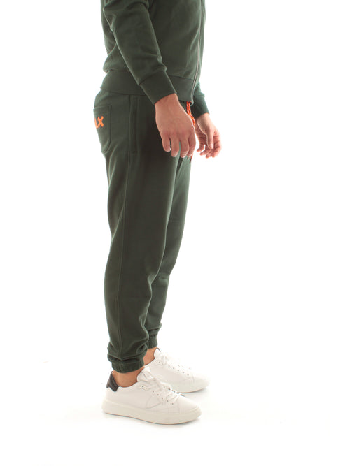 Sun 68 LONG PANT PATCH FLUO joggers da uomo verde