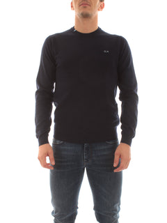 Sun 68 maglia girocollo da uomo navy blue