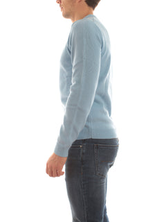 Sun 68 maglia SOLID WARM da uomo sky blue