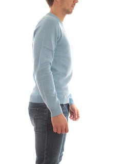 Sun 68 maglia SOLID WARM da uomo sky blue