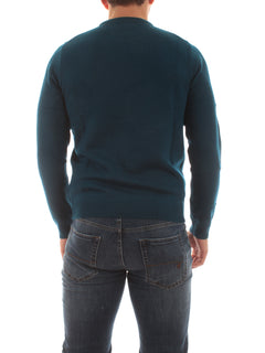 Sun 68 maglia SOLID WARM da uomo blue