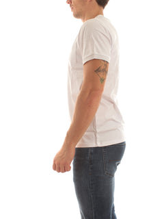 Sun 68 T-shirt solid luxury da uomo bianco