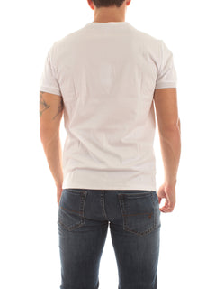 Sun 68 T-shirt solid luxury da uomo bianco