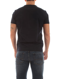 Sun 68 T-shirt solid luxury da uomo navy blue